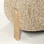 Eleonora Fauteuil Reza naturel - taupe Bay