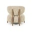Eleonora Fauteuil Reza bruin - beige Bay