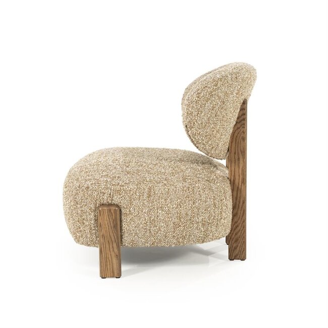Eleonora Fauteuil Reza bruin - taupe Bay