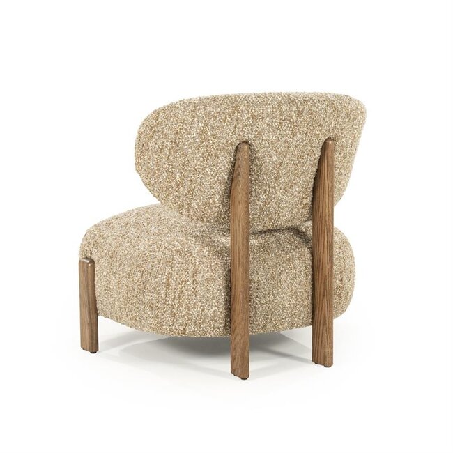 Eleonora Fauteuil Reza bruin - taupe Bay