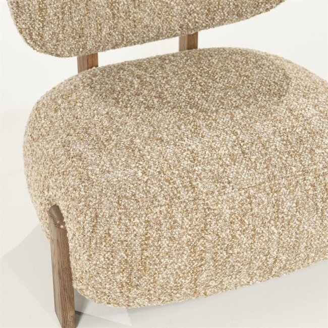 Eleonora Fauteuil Reza bruin - taupe Bay