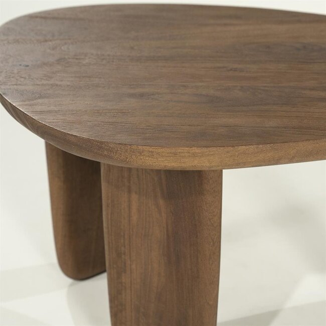 Eleonora Salontafel Maud small - lichtbruin