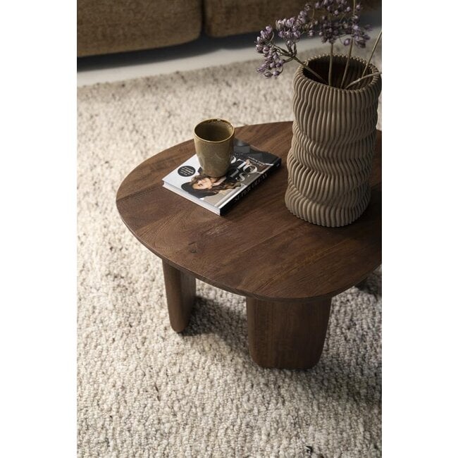 Eleonora Salontafel Maud small - lichtbruin