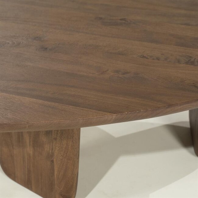 Eleonora Salontafel Maud large - lichtbruin