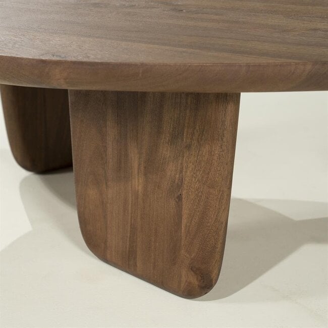Eleonora Salontafel Maud large - lichtbruin