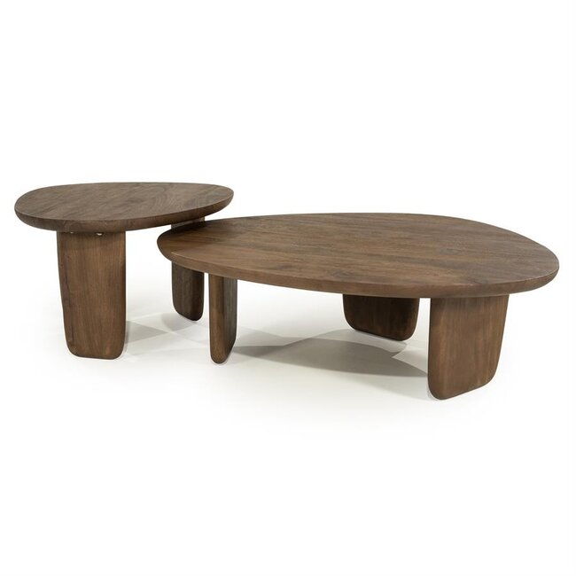 Eleonora Salontafel Maud large - lichtbruin