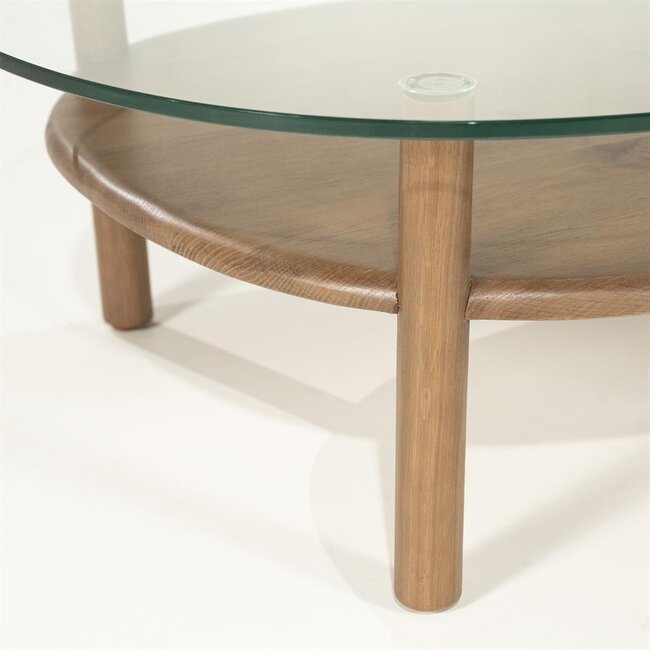 Eleonora Salontafel Cleo - lichtbruin