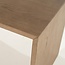 Eleonora Salontafel set Flo - lichtbruin