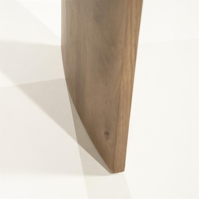 Eleonora Salontafel set Flo - lichtbruin