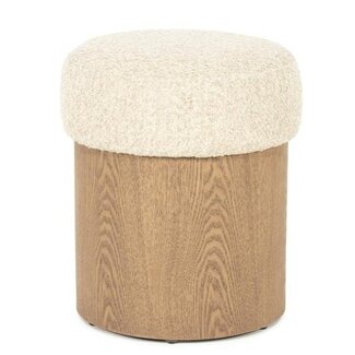Eleonora Poef George - beige Flou