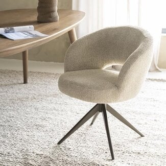 Eleonora Stoel Alissa - beige Oro