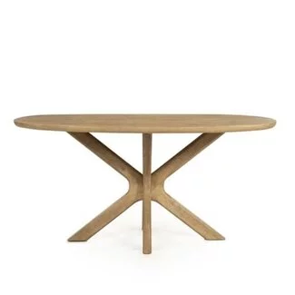 Eleonora Eettafel Tycho 160x110 cm - naturel