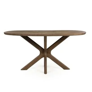 Eleonora Eettafel Tycho 160x110 cm - lichtbruin