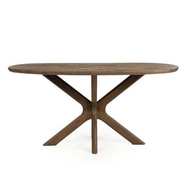 Eleonora Eettafel Tycho 160x110 cm - lichtbruin