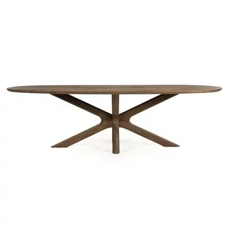 Eleonora Eettafel Tycho 260x110 cm - lichtbruin