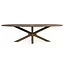 Eleonora Eettafel Tycho 260x110 cm - lichtbruin