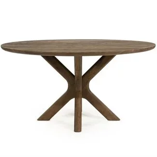 Eleonora Eettafel Tycho 150x77 cm - lichtbruin