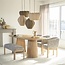 Eleonora Eettafel Lune 240x105 cm - naturel