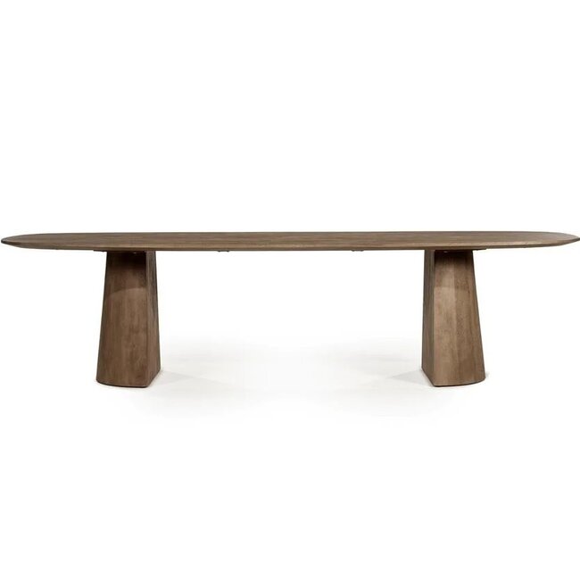 Eleonora Eettafel Lune 300x105 cm - lichtbruin