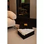 PTMD Fauteuil Hair Cream met champagne kleurige poten