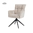 Tower Living Bardi Armstoel - Haga 30 beige (draaibaar)