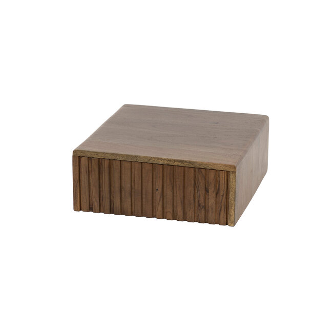 WoonStijl Nachtkastje Carve met 1 lade - set van 2