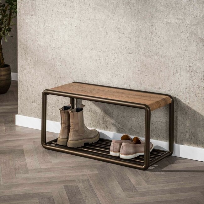 WoonStijl Schoenenbank Luno 80 cm breed