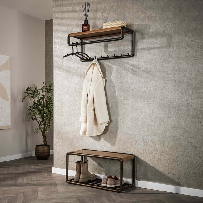WoonStijl Schoenenbank Luno 80 cm breed