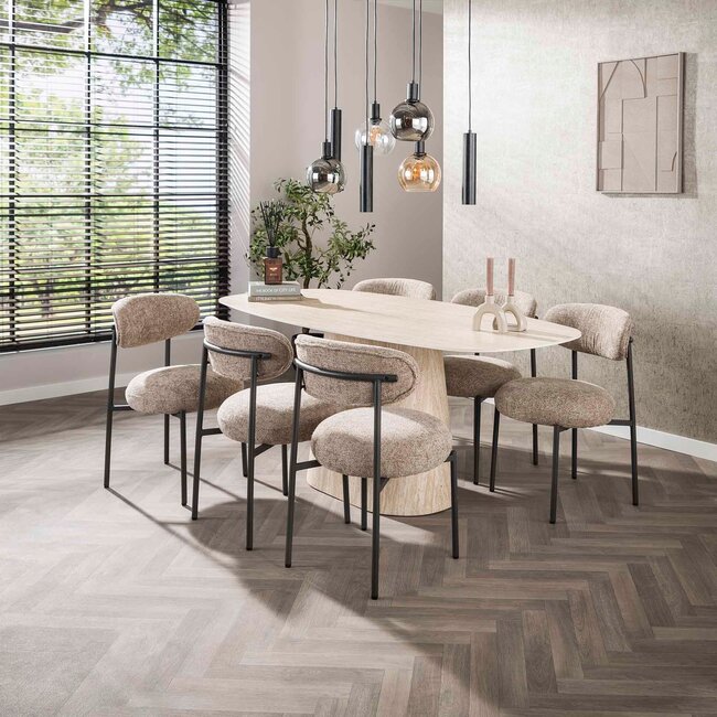 WoonStijl Eettafel Centro 180