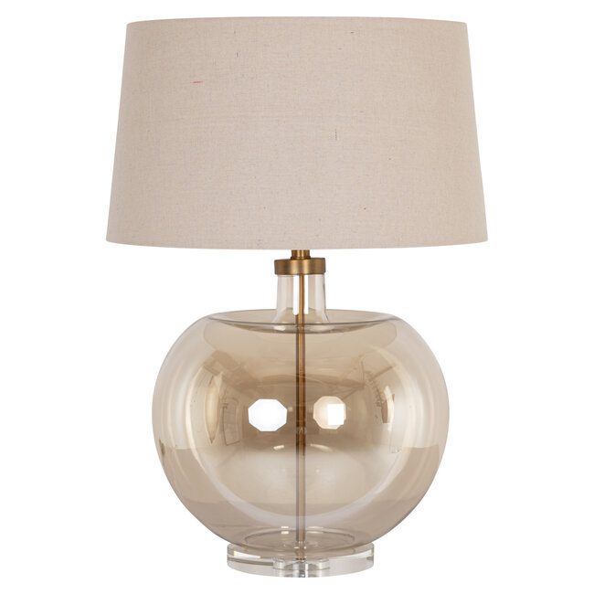 Richmond Interiors  Tafellamp Jazzy Amber inclusief lampenkap
