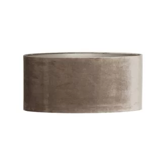 Light en Living Lampenkap ovaal recht smal 45-21-22 cm PALATA taupe