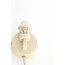 Light en Living Wandlamp 26x15,5x40 cm VERDANTIA raffia naturel