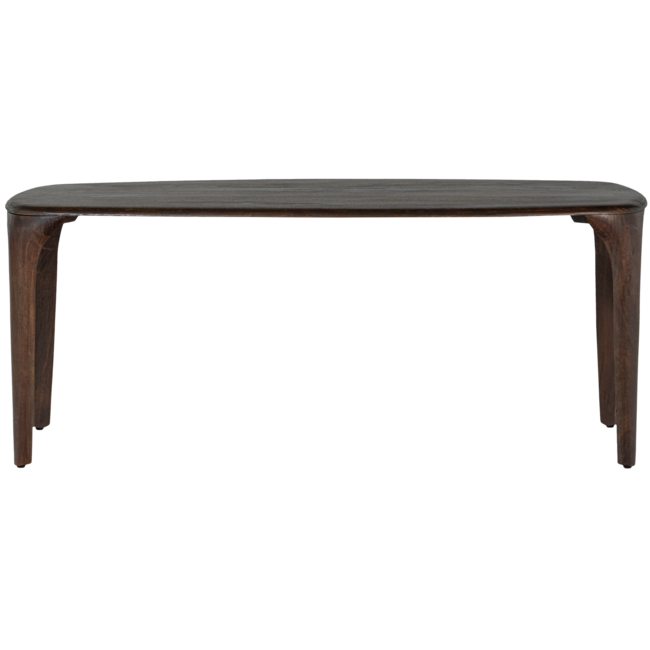 Woood Fiore Eettafel Mango Hout Donkerbruin 190x95 Cm