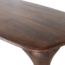 Woood Fiore Eettafel Mango Hout Donkerbruin 190x95 Cm