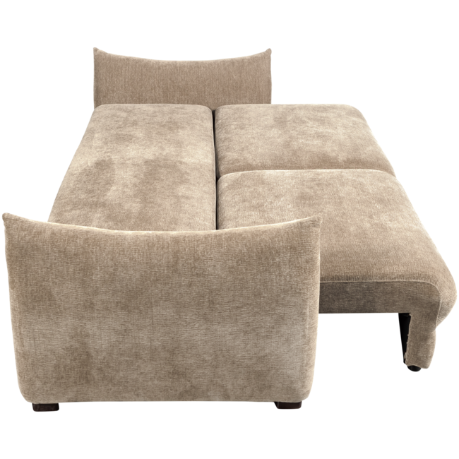 Woood Jonne 3-Zits Slaapbank Chenille Naturel