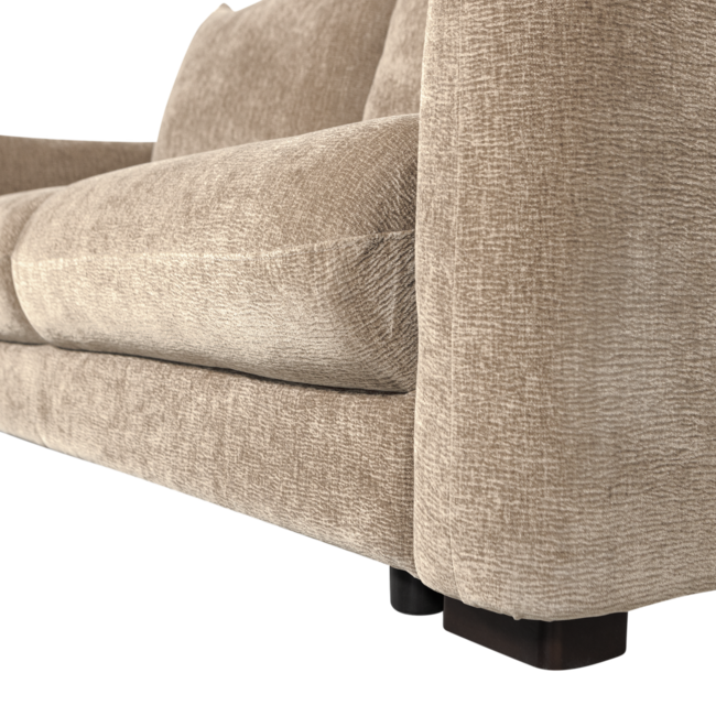 Woood Jonne 3-Zits Slaapbank Chenille Naturel