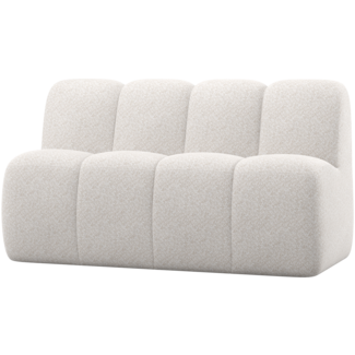 Woood Mojo Eetbankje 164 Cm Met Rugleuning Wollig Ecru