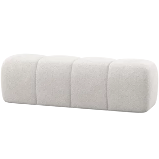 Woood Mojo Eetbankje 164 Cm Wollig Ecru