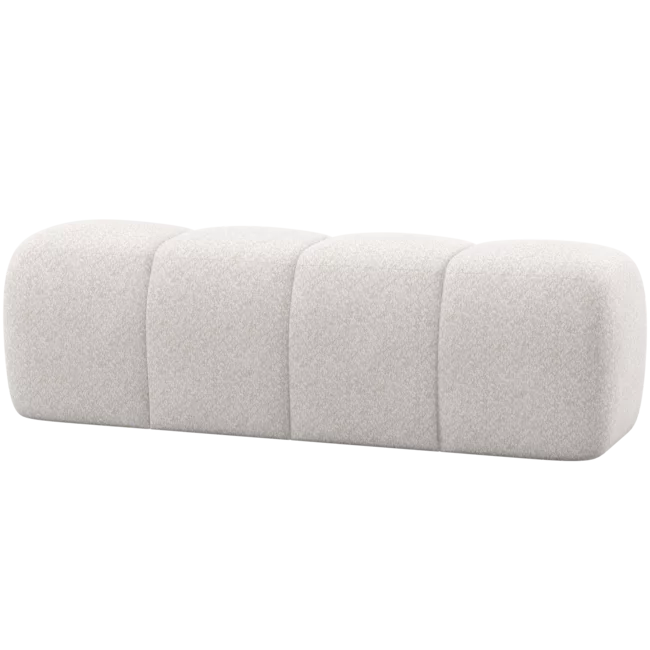 Woood Mojo Eetbankje 164 Cm Wollig Ecru