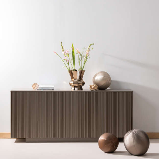Woood Nova Dressoir 200 Cm Grenen Truffel Bruin [fsc]
