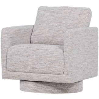 Woood Oska Draaifauteuil Naturel Melange