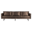 Woood Rodeo 3-Zits Bank Metallic Koper Bruin