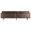 Woood Rodeo 3-Zits Bank Metallic Koper Bruin