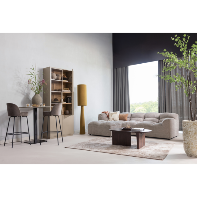 Woood Seam Salontafel Mango Hout Donkerbruin