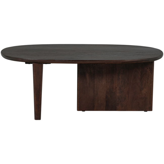Woood Seam Salontafel Mango Hout Donkerbruin