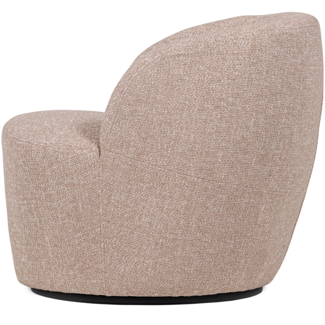 Woood Serra Draaifauteuil Naturel Melange