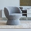 Woood Shuffle Draaifauteuil Grijs Melange