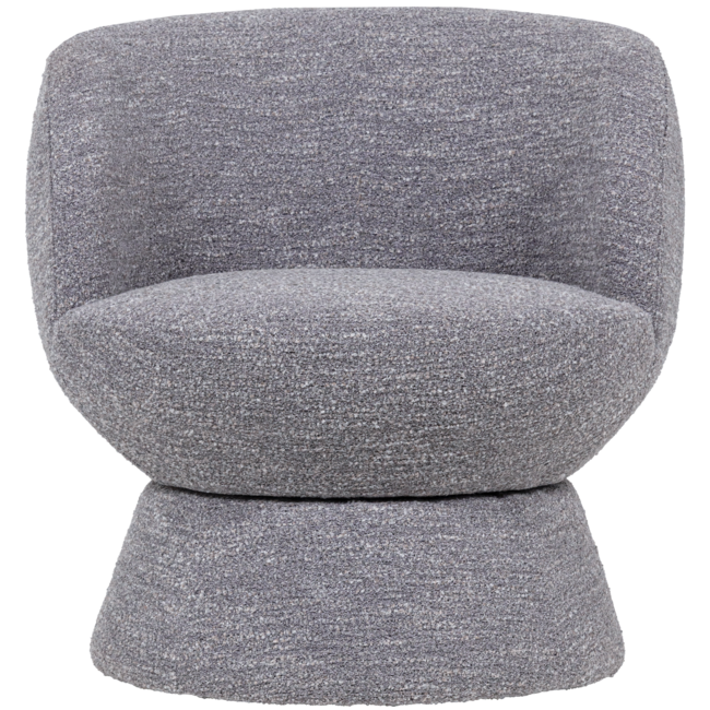 Woood Shuffle Draaifauteuil Grijs Melange