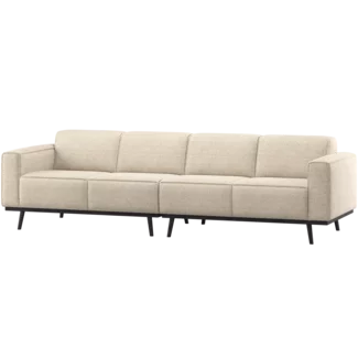 Woood Statement 4-Zits Bank 280 Cm Beige Melange