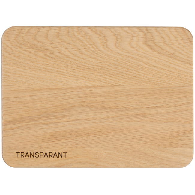 Woood Tablo Eettafel Afgerond Dl 180x100 Cm Transparant [fsc]